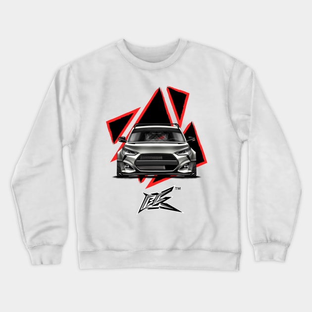 hyundai veloster N Crewneck Sweatshirt by naquash